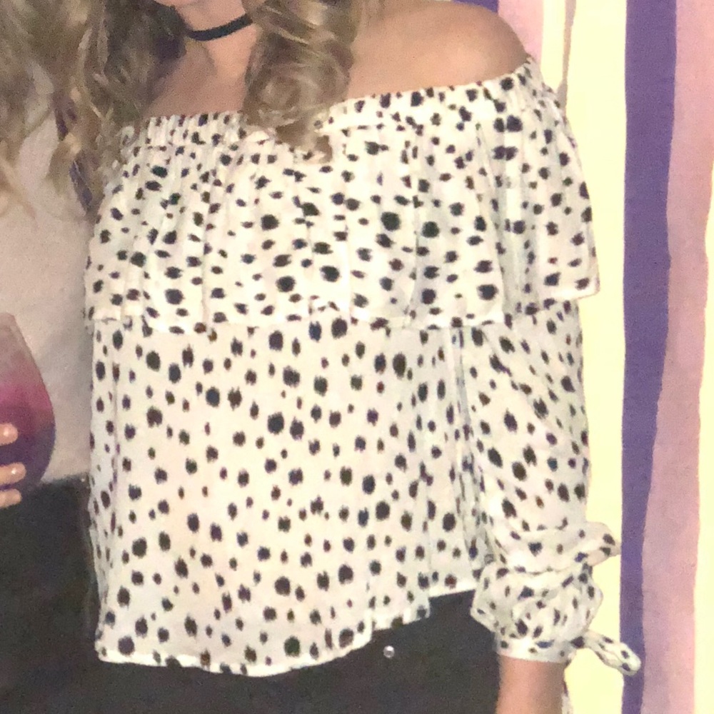 Off the shoulder top
